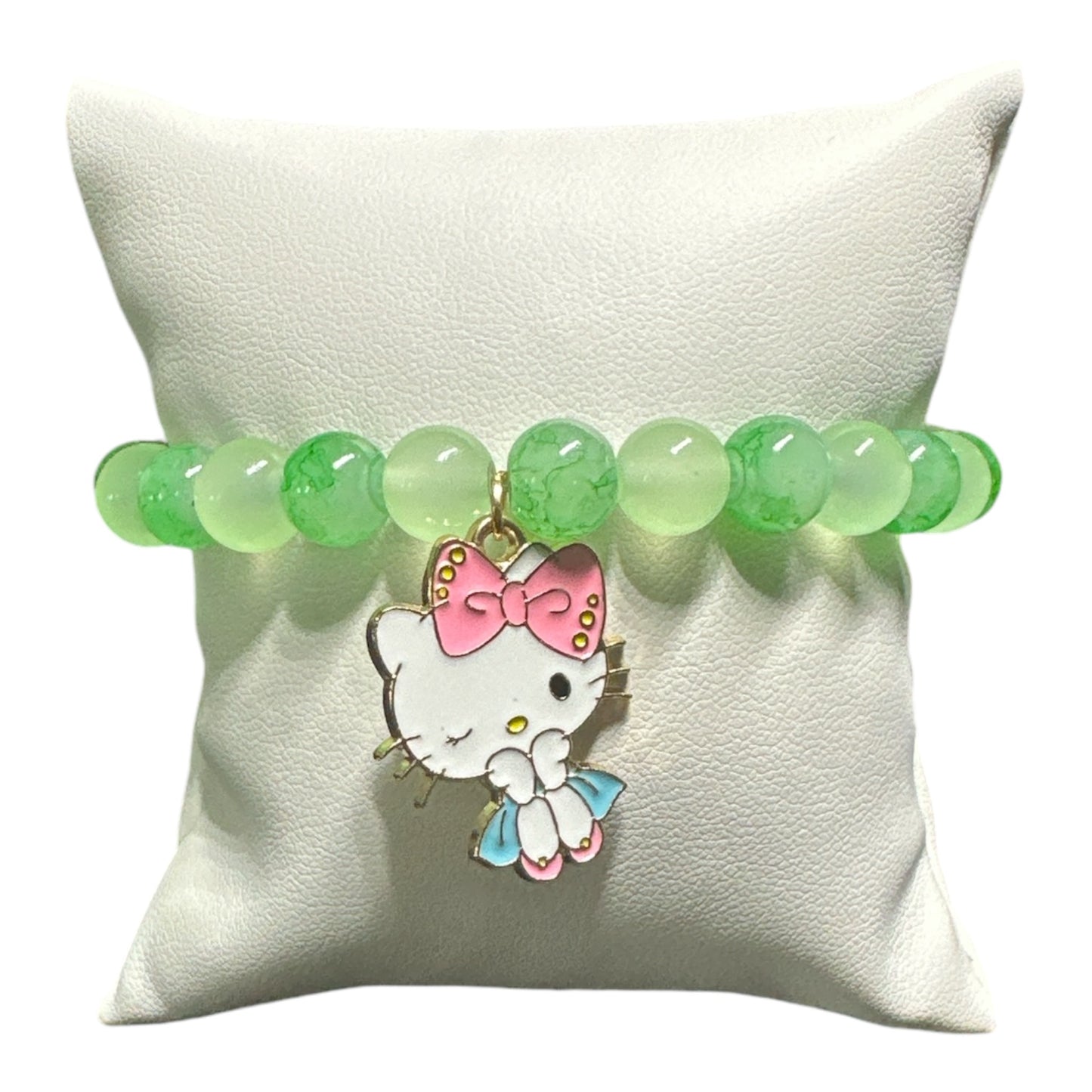 Hello Kitty Glass Bead 8mm and 7in