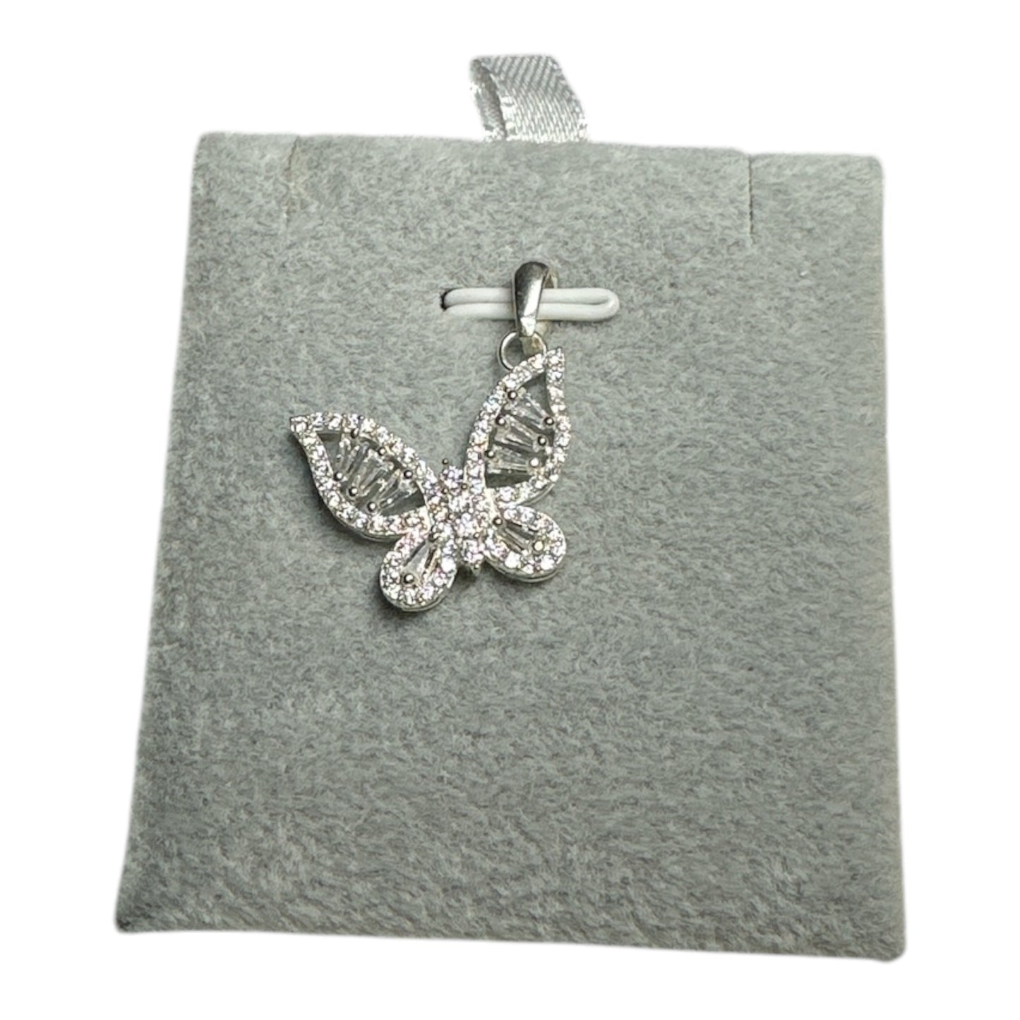 Silver Pendant Butterfly