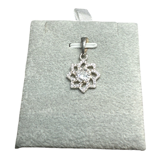 Silver Pendant Flower