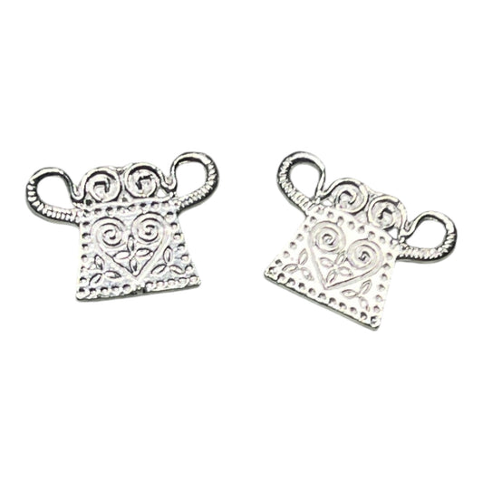 Silver Earrings Pya Hearts Studs