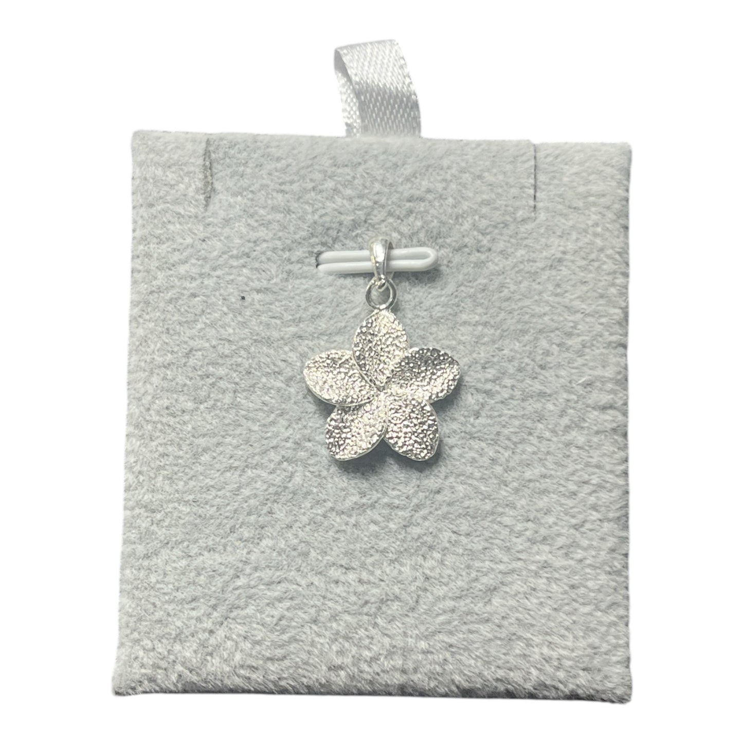 Silver Pendant Flower