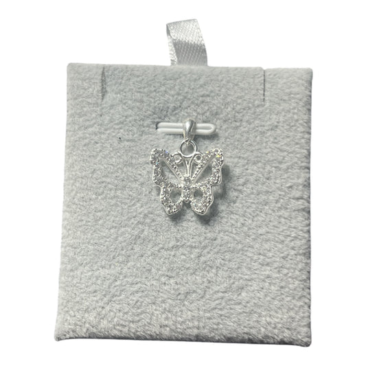 Silver Pendant Butterfly